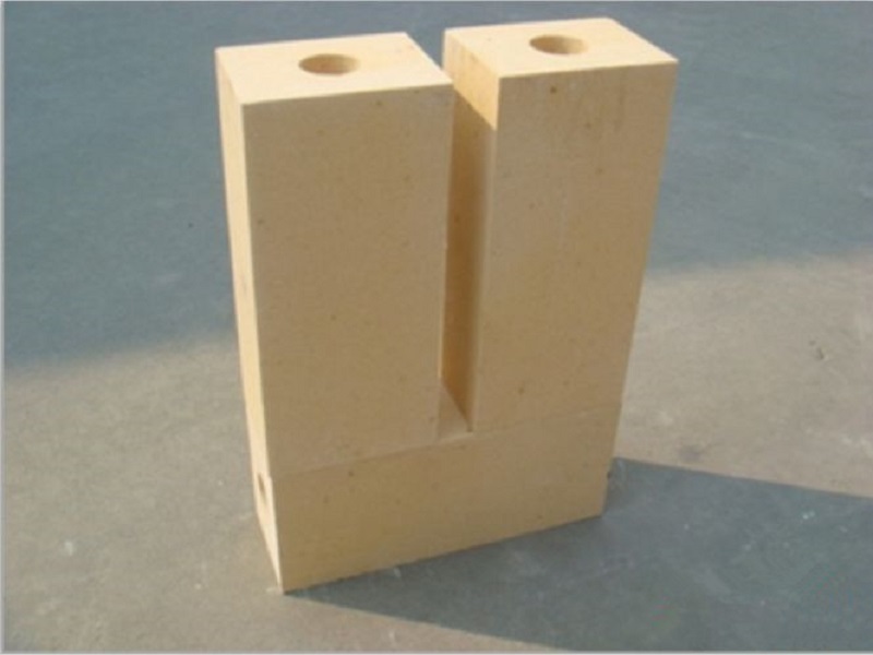 Sintered AZS zircon corundum refractory brick for glass furnace